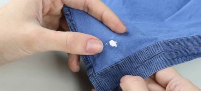 Как да премахнете шпакловката от дрехите